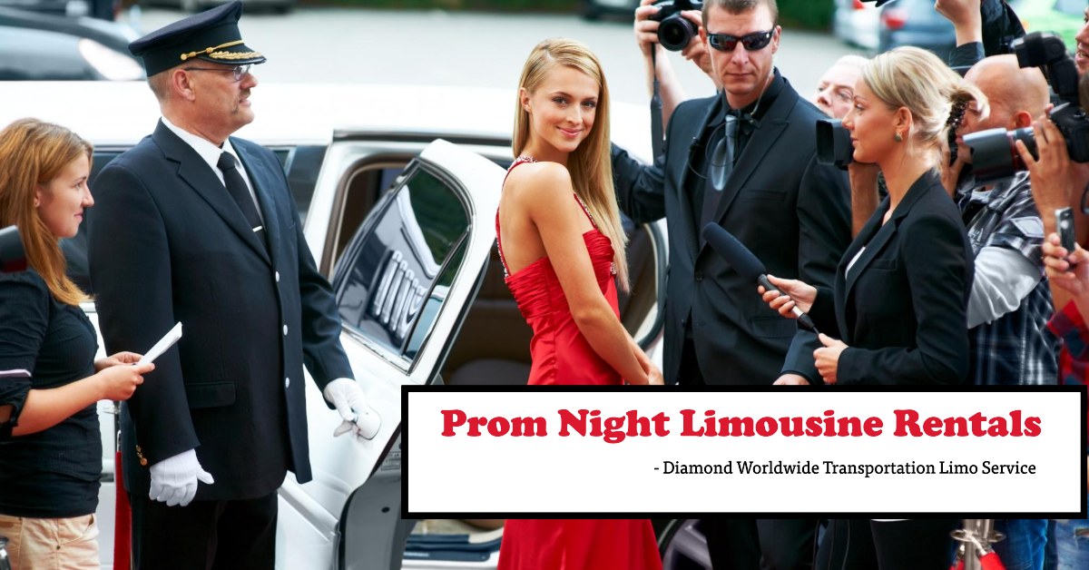 an elegant limousine, ready to provide safe and reliable transportation for prom night_dwtlimos.com